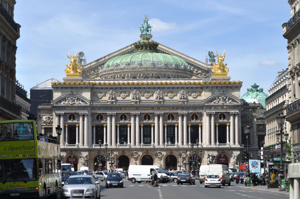 パリの人気観光地：オペラ座