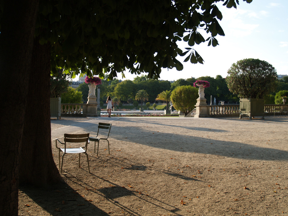 パリ観光地：リュクサンブール公園