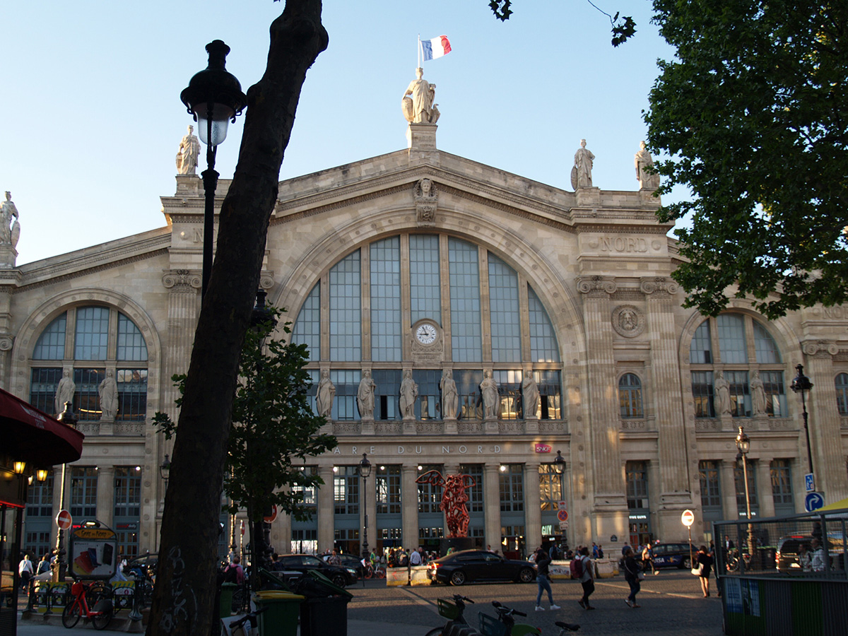 パリ観光地：パリ北駅