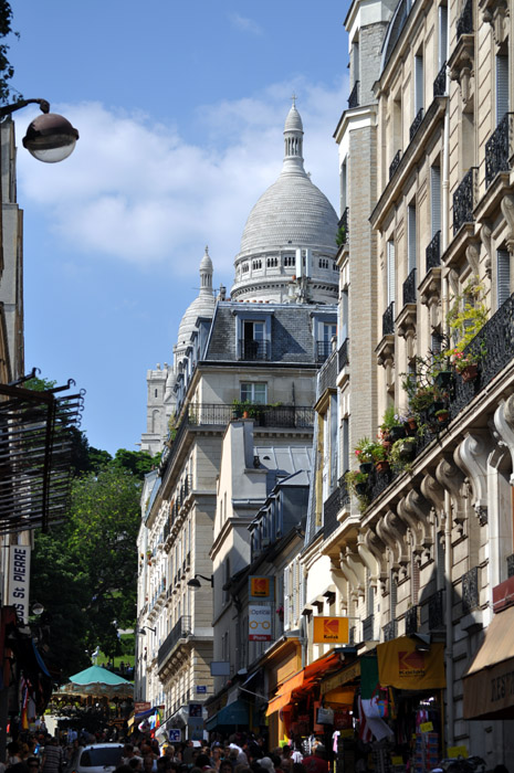パリ人気エリア：モンマルトル
