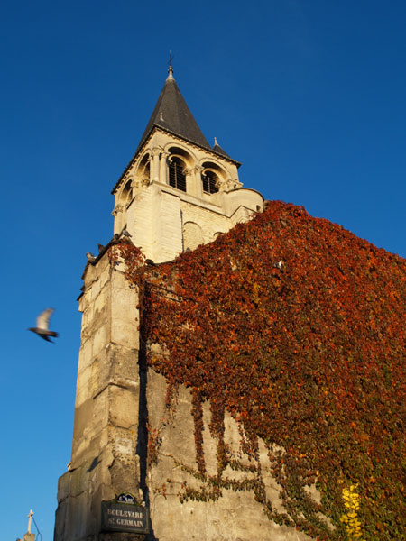 パリ人気エリア：サン・ジェルマン・デ・プレ教会（サン・ジェルマン・デ・プレ）