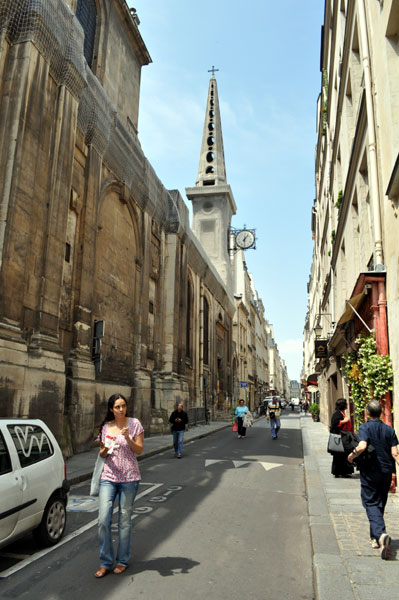 パリおすすめコースの観光地：サン・ルイ・アン・リル教会（サンルイ島）