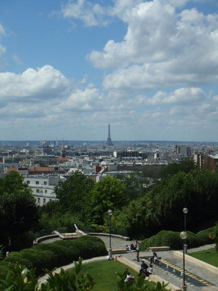 パリの人気地区：ベルヴィル公園（ベルヴィル）