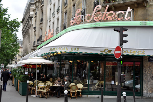 パリのカフェ・ブラッスリー：セレクト