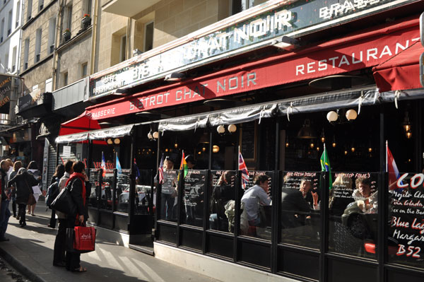 パリのカフェ・ブラッスリー：シャノワール