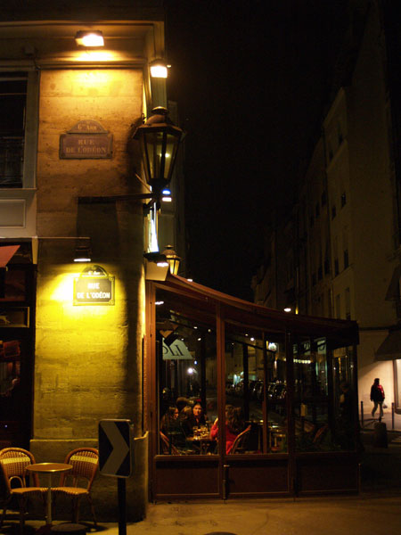 パリの通り：オデオン通り