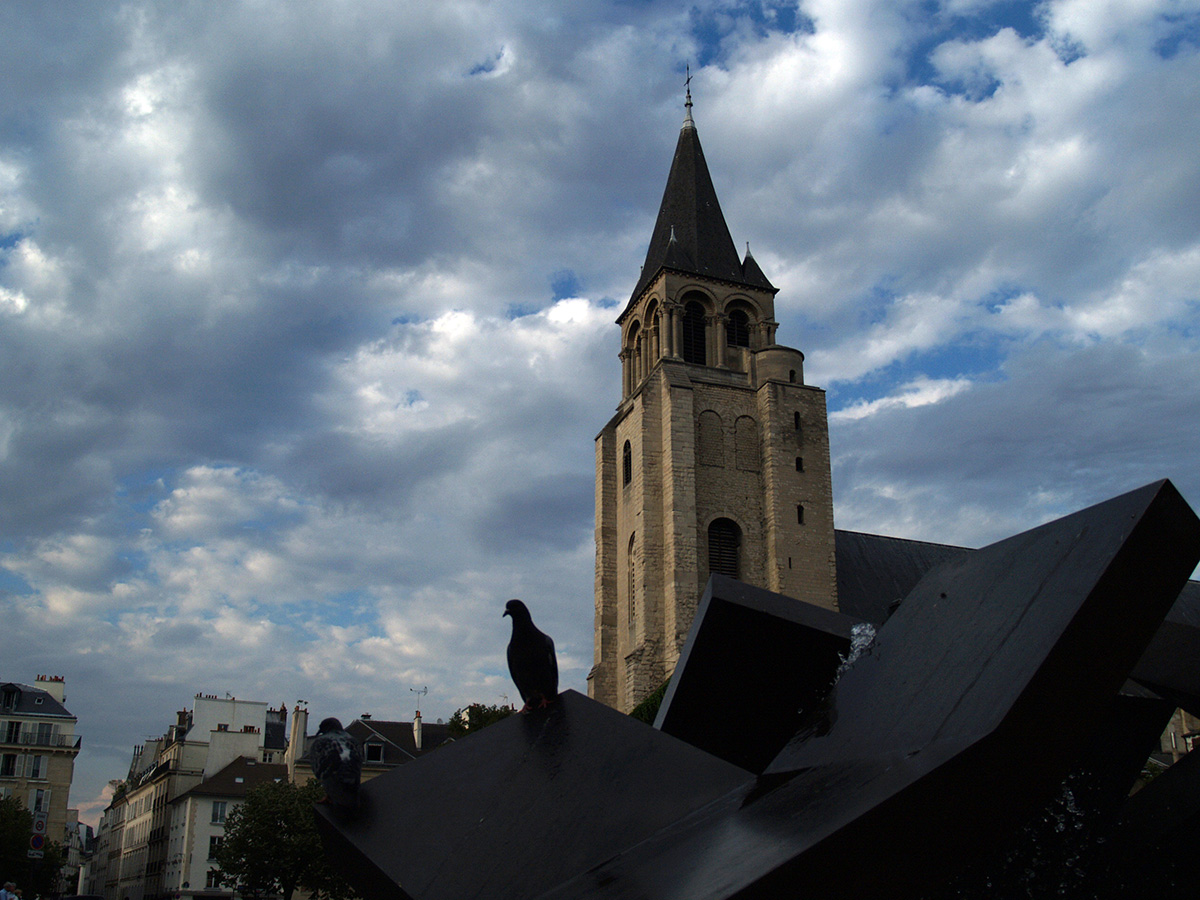 パリ観光地：サン・ジェルマン・デ・プレ教会