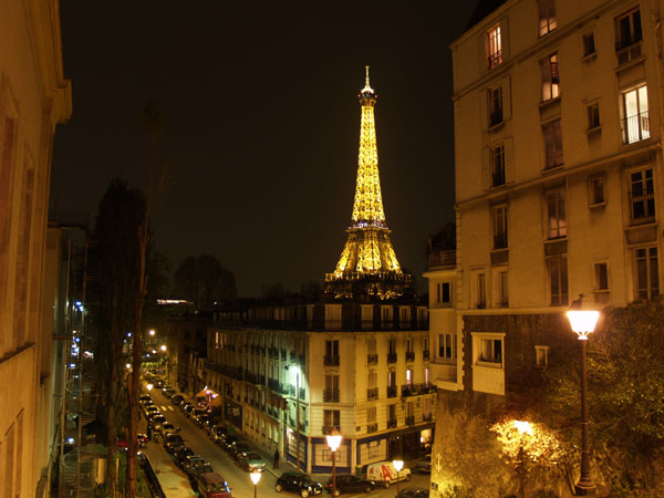 パリ観光地：エッフェル塔