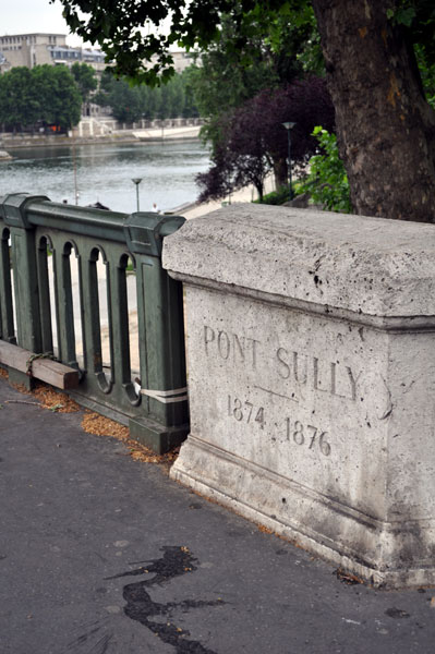 パリ観光地：シュリー橋